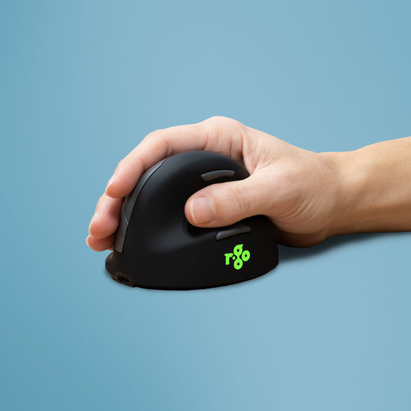 R-Go Tools RGOHEWL mus Spil Højre hånd Bluetooth Optisk 2400 dpi