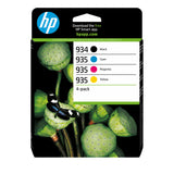 HP Originale 934XL-blækpatroner, sort/935 cyan/magenta/ gul, 4 stk.