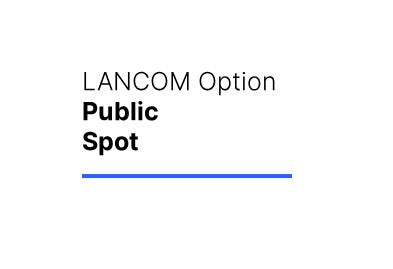 LANCOM Public Spot Option (Bulk 10) Administration af netværk 10 licens(er)