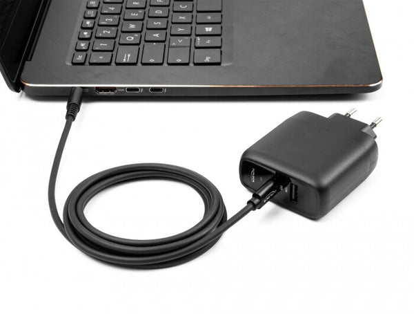 DeLOCK 87981 el-ledning Sort 1,5 m USB C 6 x 4.3 mm