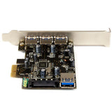 StarTech.com PEXUSB3S42 interface-kort/adapter Intern USB 3.2 Gen 1 (3.1 Gen 1)