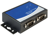 DeLOCK 87586 seriel konverter/repeater/isolator Sort