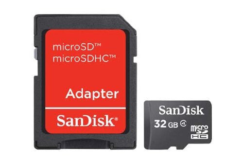 SanDisk SDSDQM-032G-B35A hukommelseskort 32 GB MicroSDHC Klasse 4