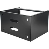 StarTech.com WALLMOUNT6 stativ 6U Vægmonteret stativ Sort