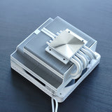 Jonsbo HX6200D Processor Luftkøler 12 cm Hvid 1 stk
