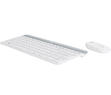 Logitech 920-009205 tastatur Mus inkluderet Universel RF trådløst QWERTY US International Hvid