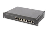 Digitus DN-10-SET-3-B stativ 12U Vægmonteret stativ Sort