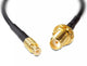DeLOCK 88578 koaxial kabel 0,2 m Sort