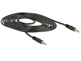 DeLOCK 3.5 mm, 2m lydkabel 3.5mm Sort