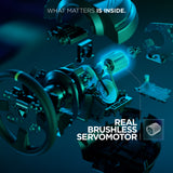 Thrustmaster TX RACING WHEEL LEATHER EDITION Sort Rat + Pedaler PC, Xbox One