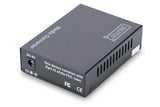 Digitus DN-82123 netværksomformer til medie 1000 Mbit/s 1550 nm Enkeltilstand Sort