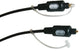 Schwaiger LWL2150 533 InfiniBand og fiberoptisk kabel 1,5 m Toslink Sort