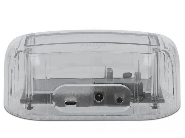 DeLOCK 64089 drevkabinet HDD/SSD kabinet Transparent 2.5/3.5"