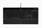 Corsair K55 RGB PRO tastatur Spil USB QWERTY Nordisk Sort