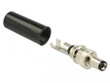 DeLOCK 89913 kabelsamler DC Sort, Nikkel