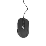 Gembird -6B-01 mus Kontor Ambidextrous USB Type-A Optisk 1600 dpi