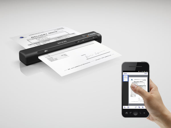 Epson WorkForce ES-60W Håndholdt scanner 600 x 600 dpi A4 Sort