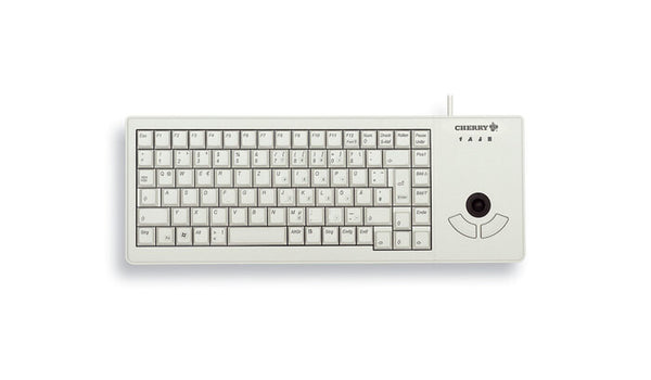 CHERRY XS Trackball tastatur Universel USB QWERTY US engelsk Grå