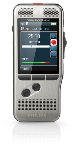 Philips DPM 7200 Flashkort Rustfrit stål
