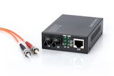 Digitus DN-82010-1 netværksomformer til medie Intern 1310 nm Multitilstand Sort