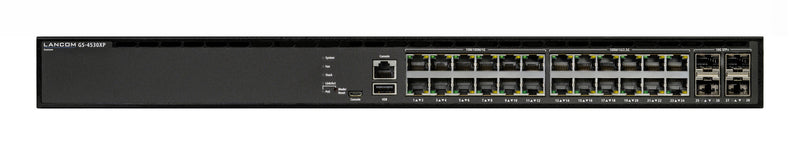 LANCOM GS-4530XP Administreret L3 2.5G Ethernet (100/1000/2500) Strøm over Ethernet (PoE) 1U Sort