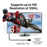 CLUB3D Ultra High Speed HDMI 4K120Hz, 8K60Hz Certified Cable 48Gbps M/M 2 m / 6.56 ft