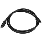StarTech.com USB31CC1M USB-kabel USB 3.2 Gen 2 (3.1 Gen 2) 1 m USB C 10 Gbit/sek. Sort