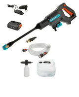 Gardena AquaClean 24/18V P4A højtryksrenser Kompakt Batteri 250 l/t Sort, Blå, Orange