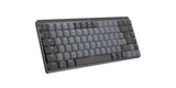 Logitech MX Mechanical Mini tastatur Kontor RF trådløs + Bluetooth QWERTZ Tysk Grafit