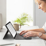 Logitech Folio Touch QWERTZ Tysk Smart Connector Grå