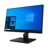 Lenovo ThinkVision T24t-20 computerskærm 60,5 cm (23.8") 1920 x 1080 pixel Fuld HD LED Berøringsskærm Kapacitiv Sort