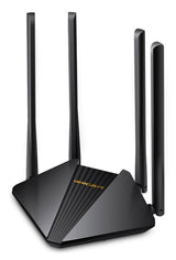 Mercusys MR30G trådløs router Gigabit Ethernet Dual-band (2,4 GHz / 5 GHz) Sort