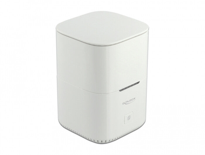 DeLOCK 63331 drevkabinet SSD kabinet Hvid M.2