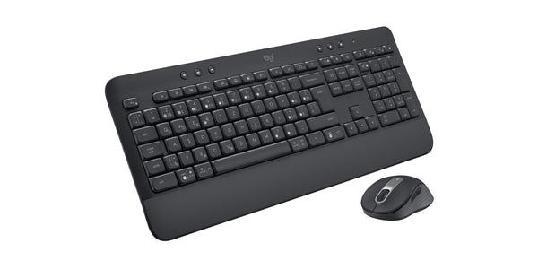 Logitech 920-011006 tastatur Mus inkluderet Kontor Bluetooth QWERTZ Tjekkisk Grafit