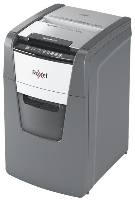 Rexel Makulator Optimum AutoFeed+ 150M mikromakulering, 2x15mm P5