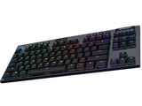 Logitech G 920-009534 tastatur Spil RF trådløs + Bluetooth QWERTY Nordisk Kulfiber