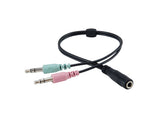 Conceptronic POLONA02BA hovedtelefoner/headset Ledningsført Spil Sort