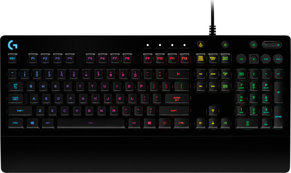Logitech G 920-010738 tastatur Spil USB QWERTZ Tjekkisk Sort