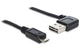 DeLOCK 2m USB 2.0 A - micro-B m/m USB-kabel USB A Micro-USB B Sort