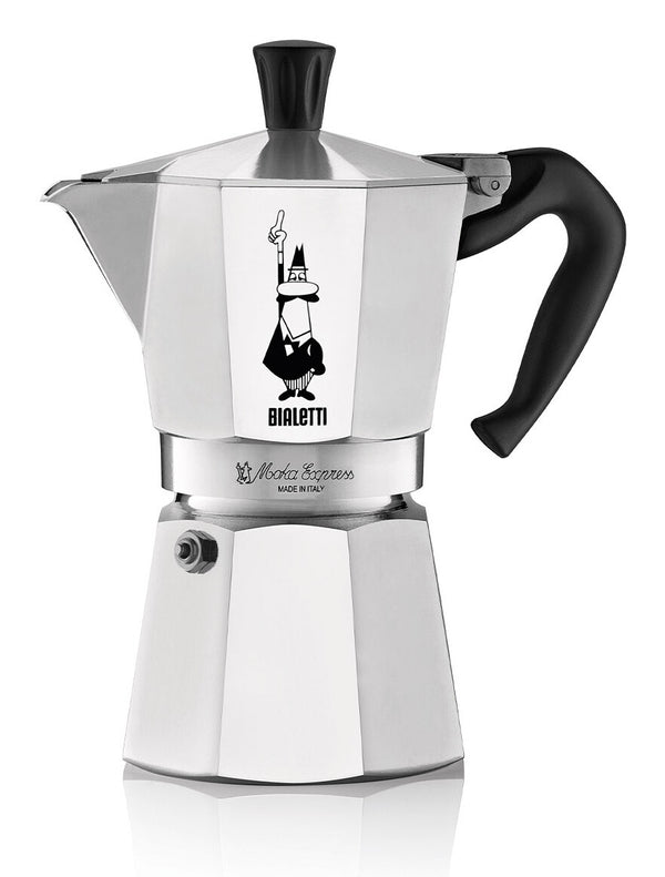 Bialetti Moka Express Moka gryde 0,3 L Aluminium, Sort