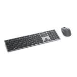 DELL KM7321W tastatur Mus inkluderet Kontor RF trådløs + Bluetooth QWERTY UK engelsk Grå, Titanium