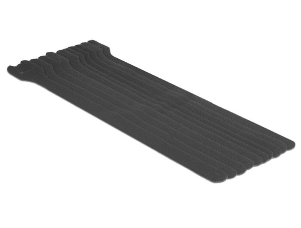 DeLOCK 18688 velcro lynlås Sort 10 stk