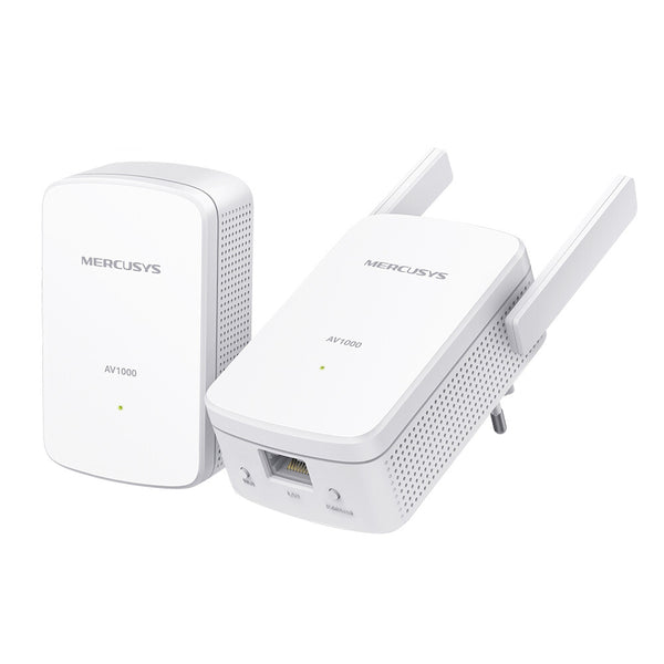 Mercusys MP510 KIT Power Line netværksadapter 1000 Mbit/s Ethernet LAN Wi-Fi Hvid 2 stk