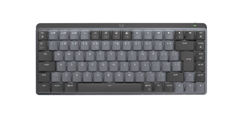 Logitech 920-010782 tastatur Kontor RF trådløs + Bluetooth QWERTY US International Grafit