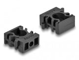 DeLOCK 60481 kabelorganisator Kabelholder Sort 8 stk