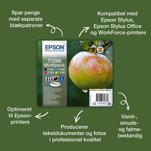Epson Apple T1294 æble DURABrite Ultra enkeltpakke gult blæk