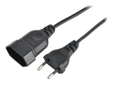 Prokord DPC-0020 el-ledning Sort 2 m CEE7/16