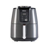 Ninja AF100 Enkelt 3,8 L Enkeltstående 1550 W Varmluftsteger Sort