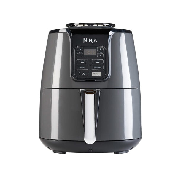 Ninja AF100 Enkelt 3,8 L Enkeltstående 1550 W Varmluftsteger Sort