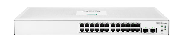 HPE Aruba Networking Networking Instant On Switch 24p Gigabit 2p SFP 1830 Administreret L2 Gigabit Ethernet (10/100/1000) 1U